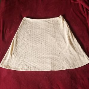 liz&co Size 12 Yellow Skirt